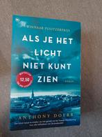 Anthony Doerr - Als je het licht niet kunt zien, Boeken, Ophalen of Verzenden, Gelezen, Anthony Doerr