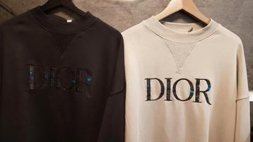 Dior Trui Heren Zwart Beige beschikbaar voor biedingen