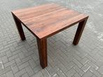Bert Plantagie Stripe eettafel Noten hout Design Tafel 100, Nieuw, Ophalen of Verzenden, Vier personen, Bert Plantagie