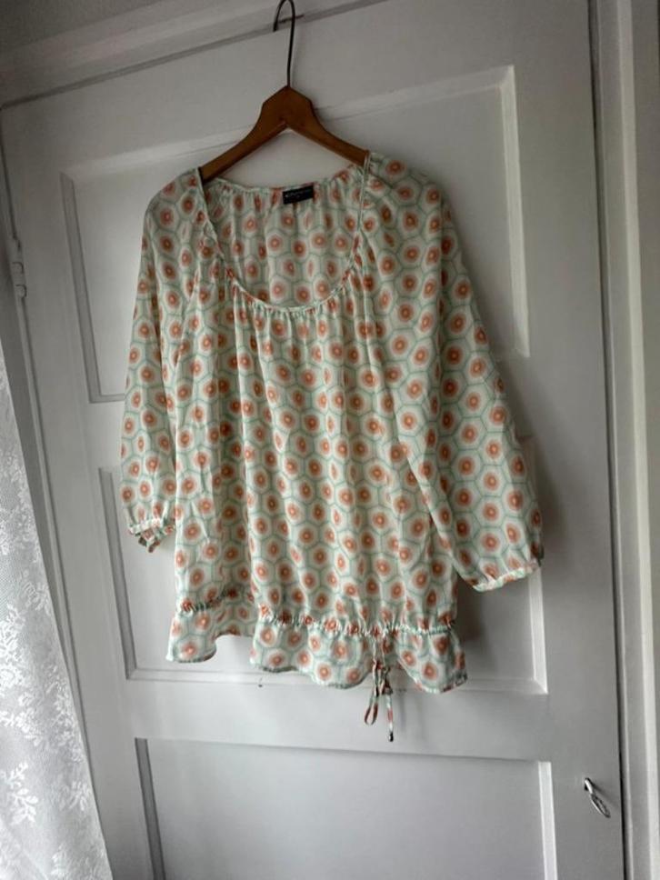Prachtige Bohemian retro print tuniek blouse Expresso L 40, Kleding | Dames, Blouses en Tunieken, Zo goed als nieuw, Maat 42/44 (L)