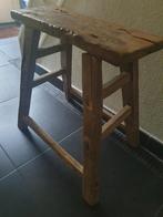 Superleuk houten bankje/kruk, Huis en Inrichting, Krukjes, Ophalen of Verzenden, Nieuw, Hout