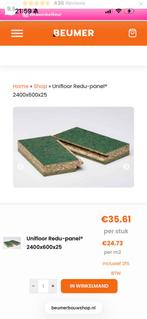 Twee redu panelen, Ophalen, Minder dan 25 mm, Zo goed als nieuw, Minder dan 200 cm