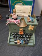 Mooie muziekdoos typemachine, Ophalen of Verzenden