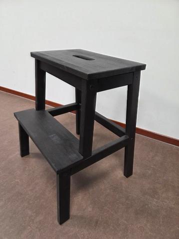 Nieuw Ikea Bekvam krukje/ opstapje zwart beschikbaar voor biedingen