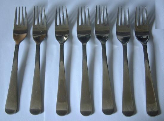 Bestek los Diverse setjes o.a Vorken Messen Lepels, Huis en Inrichting, Keuken | Bestek, Gebruikt, Los bestek, Rvs of Chroom, Ophalen of Verzenden