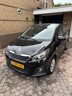 Peugeot 108 1.0 12V E-vti 51KW 5DR 2015 Zwart, Auto's, Peugeot, Voorwielaandrijving, 4 stoelen, Zwart, Origineel Nederlands