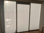 Luxaflex plisé gordijnen lichtgrijs, Huis en Inrichting, Ophalen, 100 tot 150 cm, 200 cm of meer, Zo goed als nieuw