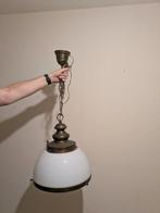 Vintage Hanglamp, Huis en Inrichting, Lampen | Hanglampen, Ophalen, Gebruikt, Glas, Vintage