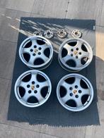 Porsche velgenset 17 inch, Auto-onderdelen, Banden en Velgen, Ophalen, 17 inch, Zomerbanden