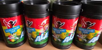 Bierpullen Carnaval Albert Heijn pst te koop 4st NIEUW  beschikbaar voor biedingen