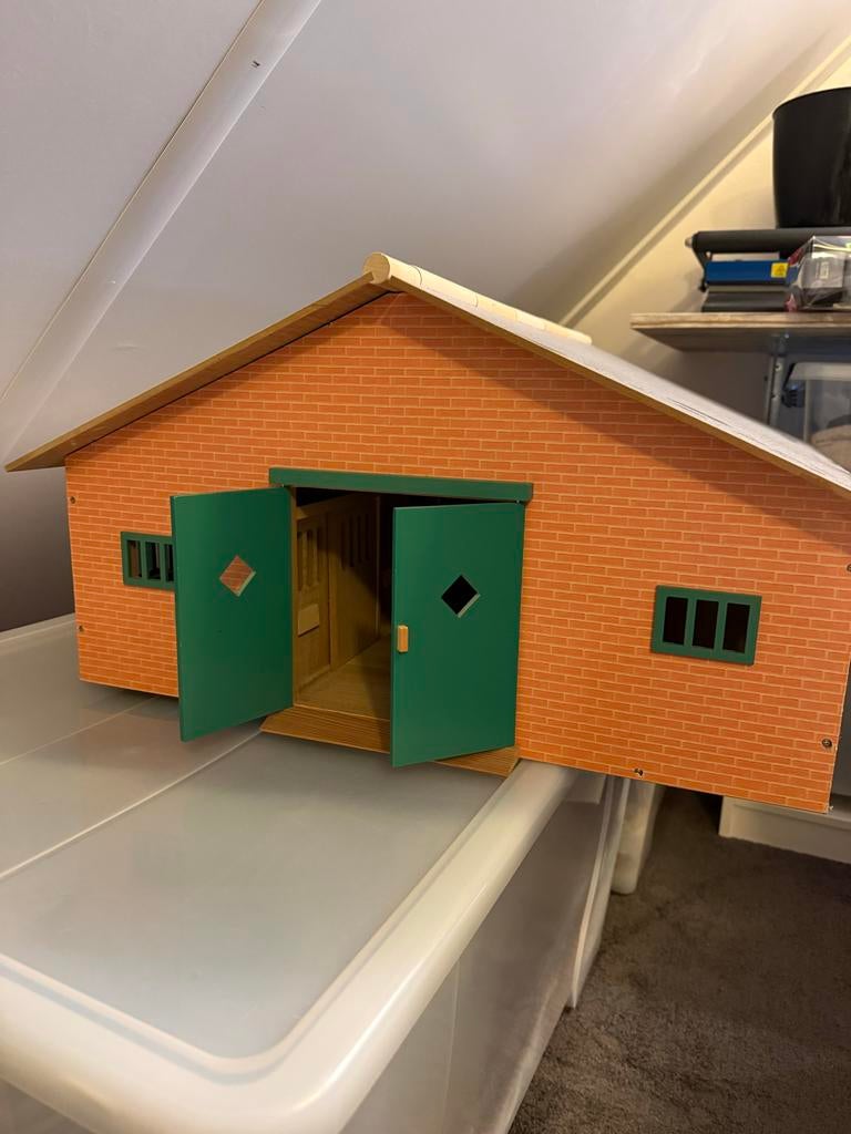 Manege hout schleich, Ophalen of Verzenden, Zo goed als nieuw