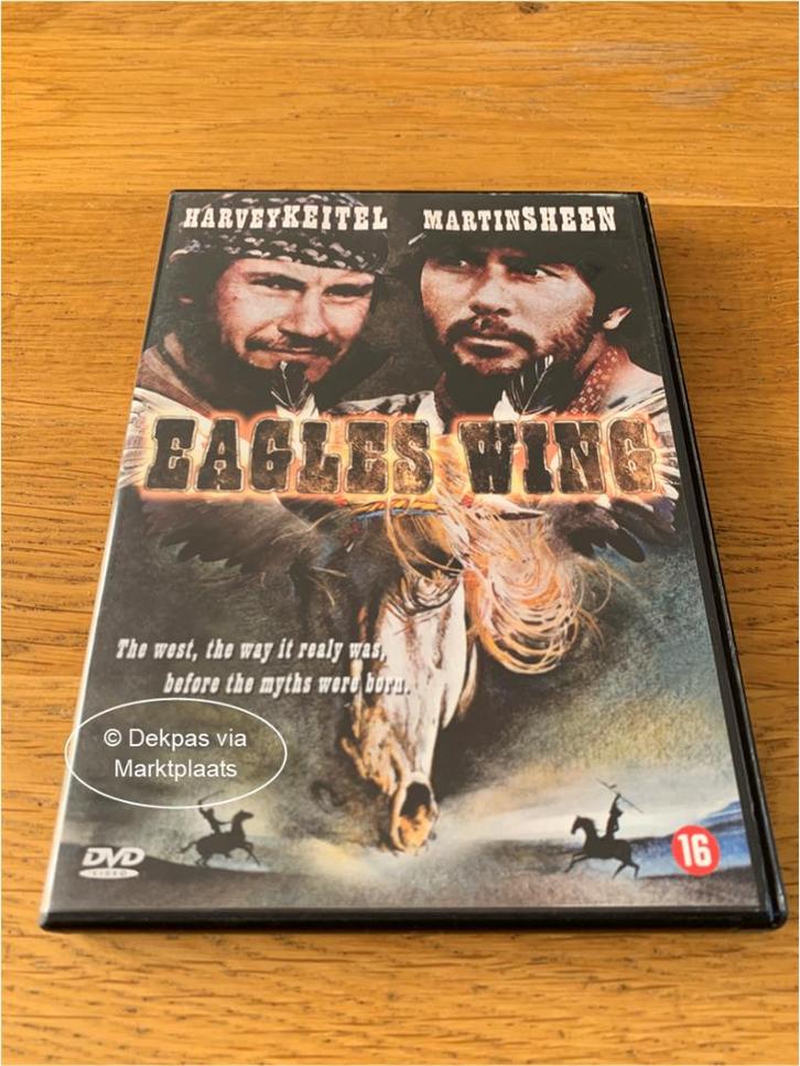 Dvd Eagles Wing - Western - Harvey Keitel / Martin Sheen, Cd's en Dvd's, Dvd's | Actie, Gebruikt, Vanaf 16 jaar, Ophalen of Verzenden