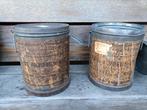 2 vintage Wester suiker raffinaderij Amsterdam. Blik/ton., Ophalen, Gebruikt, Overige