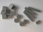 Lego lichtgrijs glad (17 stuks), Ophalen of Verzenden, Gebruikt, Losse stenen, Lego