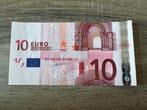 Misdruk / verkeerd gesneden 10 euro biljet, Los biljet, Euro's, Ophalen of Verzenden