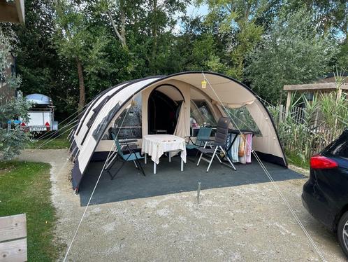 Obelink Familia 6 + bagagewagen, Caravans en Kamperen, Tenten, meer dan 6, Gebruikt, Ophalen