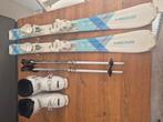 Kinder ski's+ stokken + skischoenen, 100 tot 140 cm, Ophalen of Verzenden, Zo goed als nieuw, Head