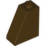 Lego dakpannen/ slopes 2x1x2 donker bruin 4 stuks, Kinderen en Baby's, Speelgoed | Duplo en Lego, Ophalen of Verzenden, Zo goed als nieuw