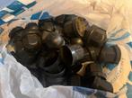 Origineel Scania wielmoer doppen zwart 40 stuks, Ophalen of Verzenden, Gebruikt