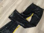LaDress flair pailletten broek s model Cannes, Kleding | Dames, Broeken en Pantalons, Zwart, Ophalen of Verzenden, Maat 36 (S)