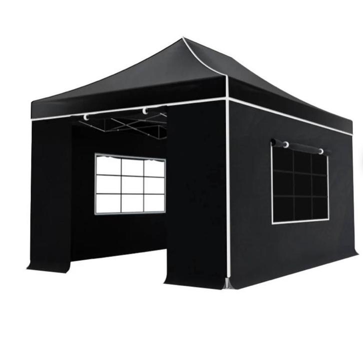Te huur Easy up partytenten 3 x 4,5 m, Tuin en Terras, Partytenten, Zo goed als nieuw, Minder dan 5 meter, Ophalen