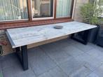 Tuintafel, Tuin en Terras, Tuintafels, Ophalen, Gebruikt, Rechthoekig, Hout