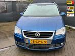 Volkswagen Touran 2.0 TDI AUTOMAAT|NL AUTO&NAP km's, Auto's, Volkswagen, Gebruikt, Navigatiesysteem, Blauw, Origineel Nederlands