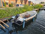Hollandsche Heerenvlet met 6pk motor – vaarklaar!, Ophalen, Gebruikt, Tot 10 pk, Staal