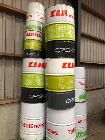 Vuurkorf, stookton, olievat, Claas Total beschikbaar voor biedingen