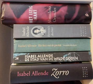 5 Isabel Allende Romans thrillers beschikbaar voor biedingen