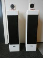 Hele nette Hepta luidsprekers met tweeters , vintage., Audio, Tv en Foto, Luidsprekers, Gebruikt, 60 tot 120 watt, Front, Rear of Stereo speakers