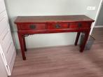 Chinese sidetable met drie lades, Antiek en Kunst, Ophalen