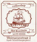 Sticker horeca café het Kombuis Wolmaranstraat Den Haag, Verzenden, Zo goed als nieuw, Overige typen