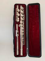 Yamaha YFL-211S Dwarsfluit met Koffer, Ophalen of Verzenden, Gebruikt, Dwarsfluit, Met koffer of tas