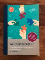 Wat is onderzoek? Nel Verhoeven 6e druk, Ophalen of Verzenden, Zo goed als nieuw, HBO, Nel Verhoeven