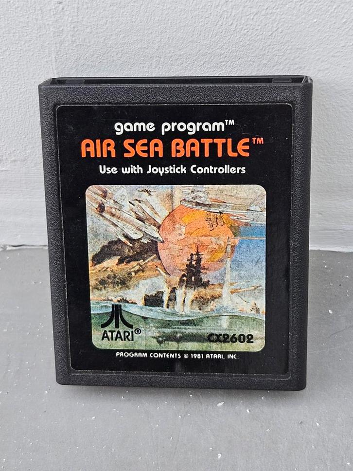 Atari 2600 - Air Sea Battle, Spelcomputers en Games, Games | Atari, Gebruikt, Atari 2600, Shooter, 2 spelers, Vanaf 7 jaar, Eén computer