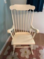 Mooie witte schommelstoel, Kinderen en Baby's, Kinderkamer | Tafels en Stoelen, Ophalen, Zo goed als nieuw, Stoel(en)