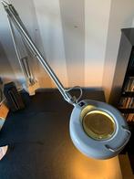 loeplamp, Huis en Inrichting, Lampen | Tafellampen, Ophalen, Gebruikt, Metaal, Minder dan 50 cm