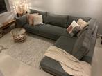 Grote, grijze Pronto hoekbank nog in erg goede staat!, Huis en Inrichting, Banken | Complete zithoeken, Ophalen, Gebruikt, Stof