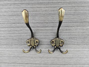 Setje klassieke Kapstokhaken 2x ( Lot 8) beschikbaar voor biedingen