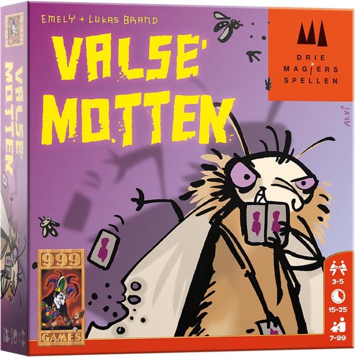 Valse Motten - Kaartspel - nieuw, Hobby en Vrije tijd, Gezelschapsspellen | Bordspellen, Nieuw, Een of twee spelers, Drie of vier spelers