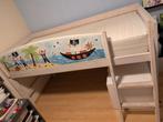 Leuke Kinder Halfhoogslaper piratenprint, Kinderen en Baby's, Kinderkamer | Stapelbedden en Hoogslapers, Ophalen, Gebruikt, Halfhoogslaper