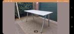 Ikea Thyge bureau, 80x160 cm, Huis en Inrichting, Ophalen, In hoogte verstelbaar, Zo goed als nieuw