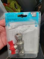 Kogelstopkraan 15mm - Nieuw in verpakking, Ophalen of Verzenden, Nieuw, Rvs, Kraan