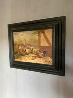 J Steinmetz Kippen in de stal, Ophalen