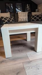 White wash tafel, Gebruikt, Vierkant, 55 tot 75 cm, Hout
