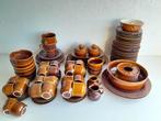 Vintage Colditz Bruin Servies - 80 Delig, Huis en Inrichting, Keuken | Servies, Gebruikt, Ophalen of Verzenden, Overige stijlen