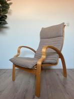 Unieke vintage ikea poang fauteuil, Huis en Inrichting, Fauteuils, Ophalen, Zo goed als nieuw, 75 tot 100 cm, 50 tot 75 cm