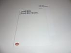 brochure Audi 100/100 Avant  1989, Ophalen of Verzenden, Zo goed als nieuw, Overige merken