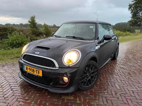 Mini 1.6 Cooper S JCW bumpers 2011 Zwart, Auto's, Mini, Particulier, Cooper S, ABS, Airbags, Airconditioning, Alarm, Boordcomputer